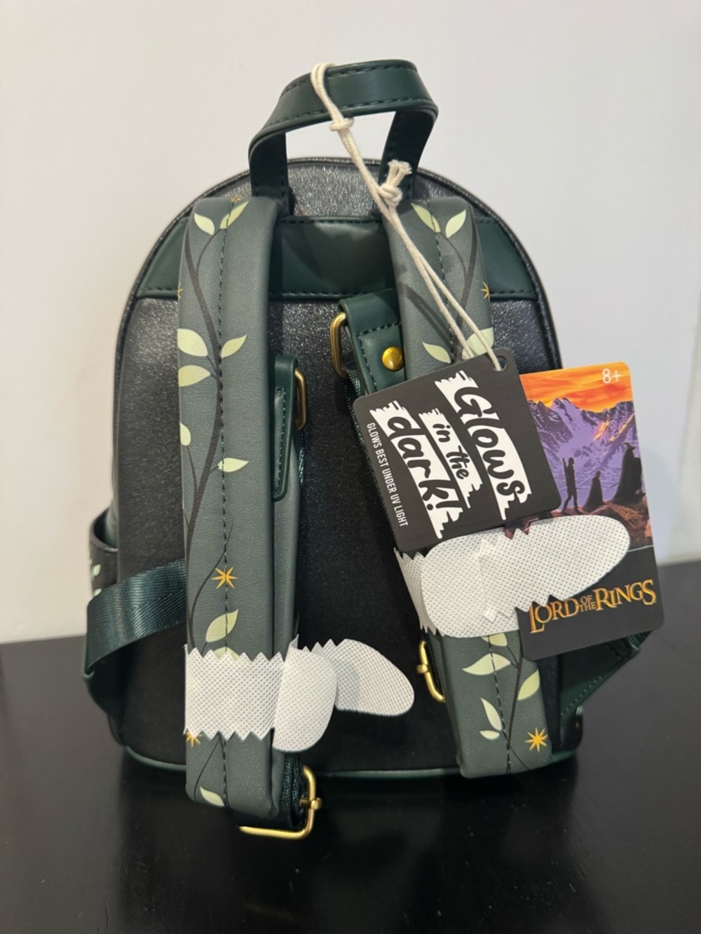 Loungefly The Lord of the Rings Doors of Durin Glow-in-the-Dark Mini Backpack - Picture 5 of 8